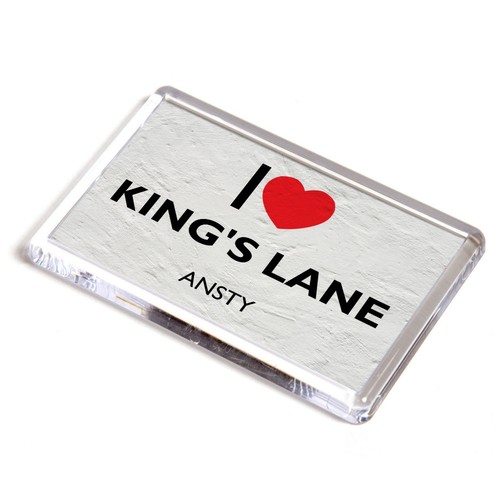 Fridge magnet love king - fridge,