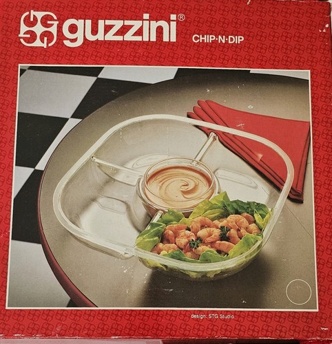 Guzzini vintage chip dip - vintage, chip-n-dip