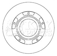 Key parts kbd6067s - parts, brake