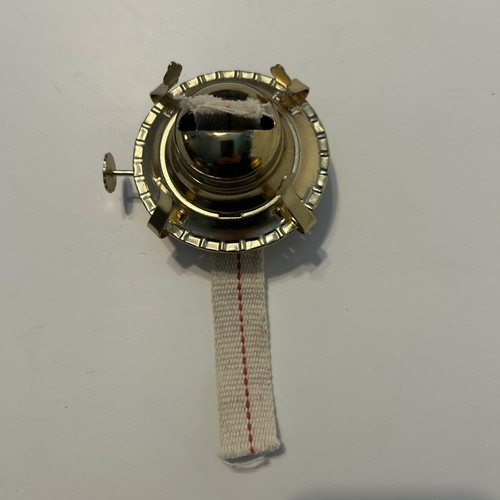 Oil lamp burner brass plate - burner,