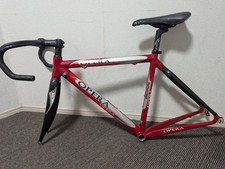 OPERA road bike frame red