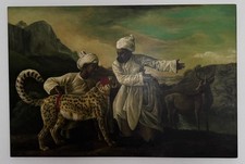 Huge Belgium oil painting