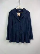 Bloomchic Navy Lapel Collar