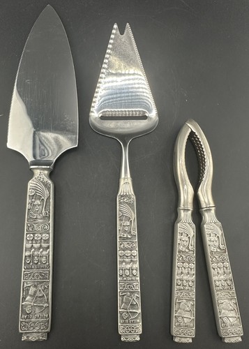 Vintage heilag olav konge tinn - vintage, olav/konge