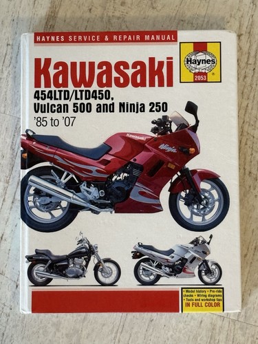Haynes manual 2053 kawasaki - haynes,