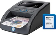 SAFESCAN 155-S PORTABLE COUNTERFEIT MONEY DETECTOR THAT VERIFIES BANKNOTES