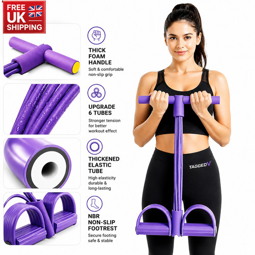 Tube pedal resistance band - 6,