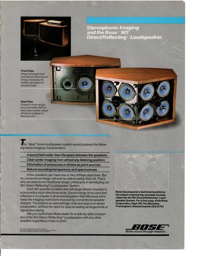 Vintage bose 901 - bose,