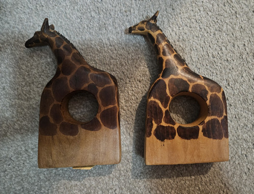 Vintage hand carved wooden - vintage,
