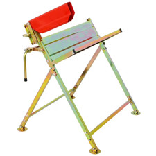 Saw horse galvanised metal - saw,