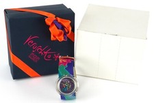 SWATCH WATCH PWZ103 "VERUSCHKA" 1991 POP SWATCH ORIGINAL SPECIAL BOXED PAPERS