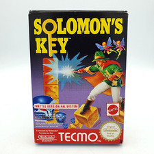 Solomon's Key Tecmo Nintendo NES Game New In Box Mattel Version PAL 1991