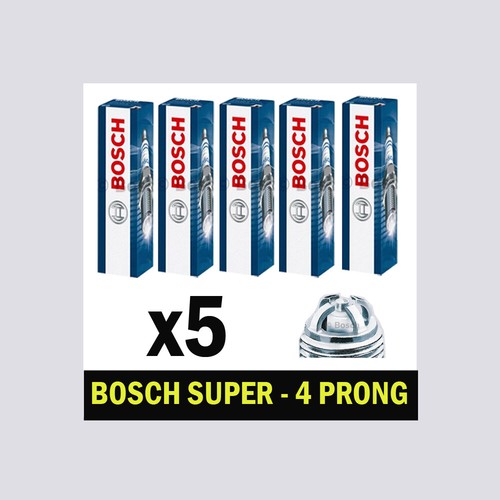 Bosch super spark plugs - 5x,