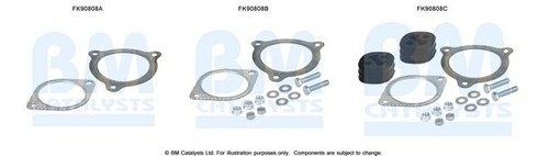 Catalytic converter mounting - converter,