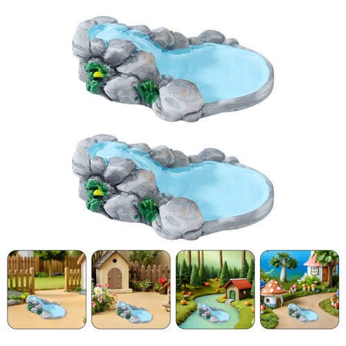 Tranquil sky blue resin - resin, fairy