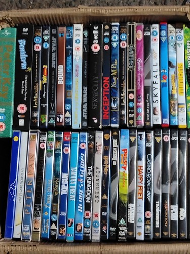 140 mixed dvds joblot - 140,