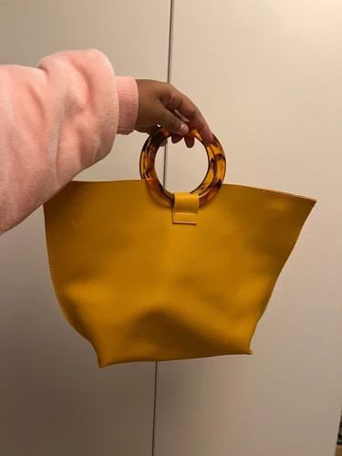 Yellow primark bag brown - yellow,