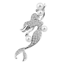 Mermaid Breastpin Flower