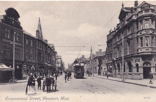 Commercial street newport mon - commercial,