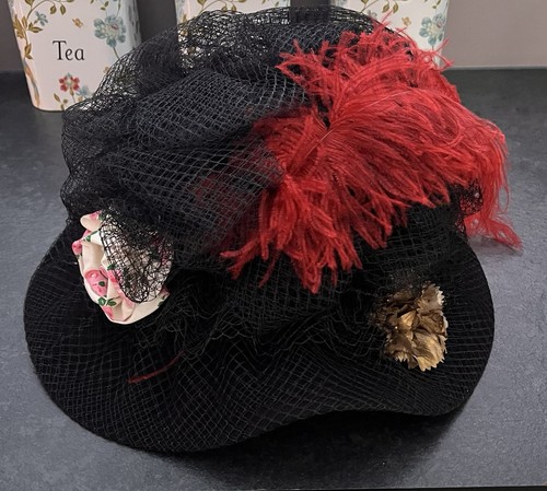 Vintage victorian ladies hat - vintage,