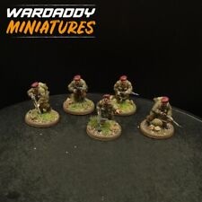 Pro Painted 28mm Bolt Action Ww2 British Airborne Paras ×5 A3 Warlord Games