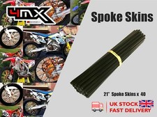 Wheel Spoke Protectors Black 21" fits Yamaha XT660 R 04-11