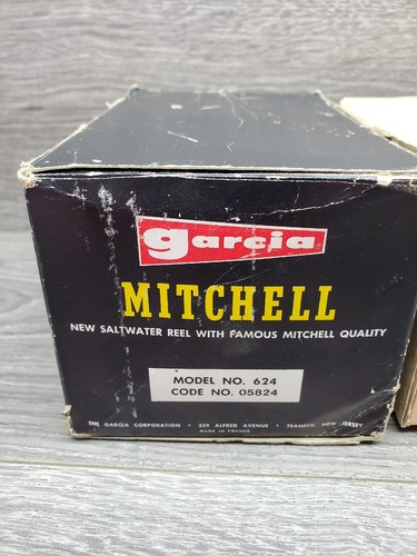 Garcia mitchell 624 reel - reel, box
