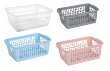 PLASTIC HANDY STORAGE BASKET