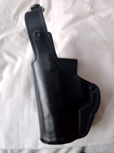 Police holster for sidearm - for,
