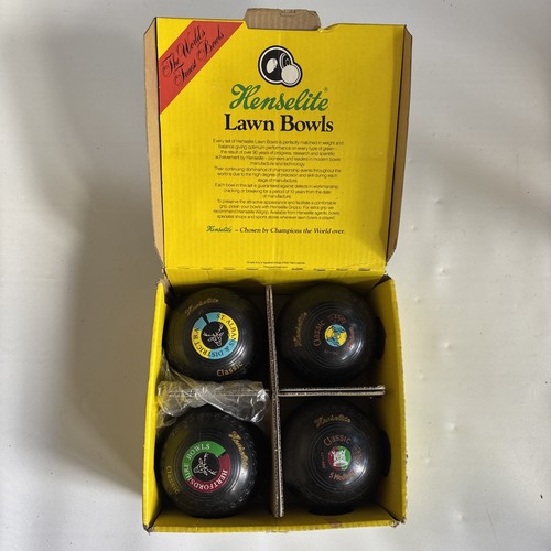 Henselite classic lawn bowls - classic,