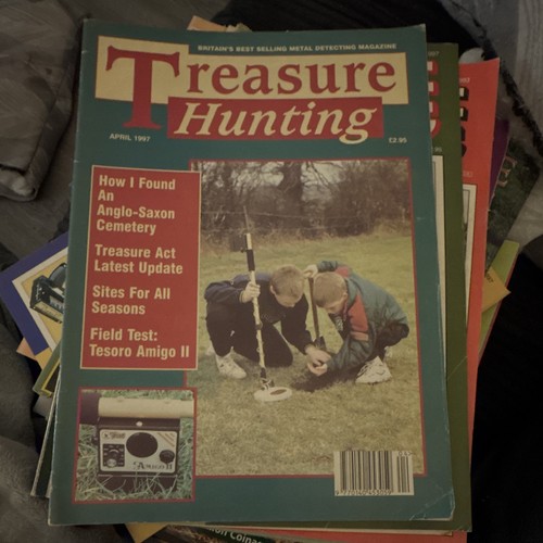 Treasure hunting magazine - treasure,