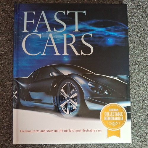 Fast cars hardback book - cars-hardback,