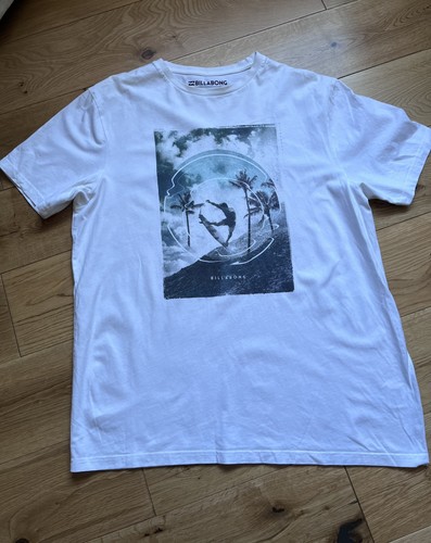 Billabong logo shirt white - logo,