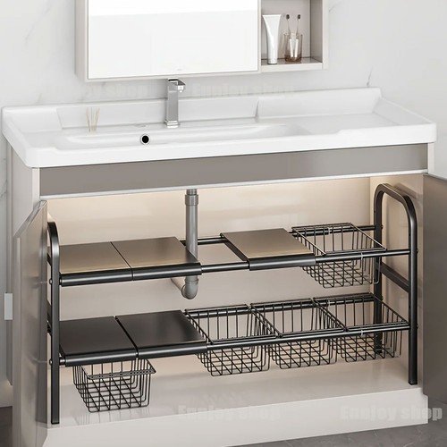 Tier extendable sink shelf - tier,