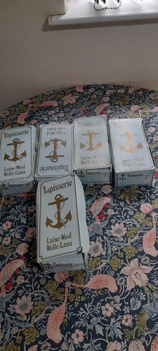 Vintage anchor tapestry wool - tapestry,