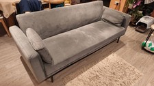 Grey Sofabed In Excellent