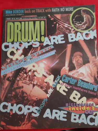 Drum magazine carter beauford - carter,