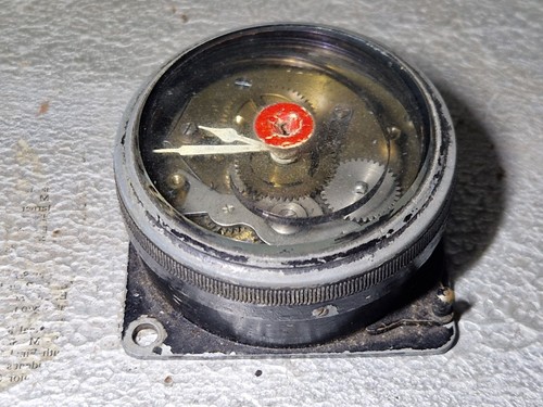 Vintage military desk clock - military,