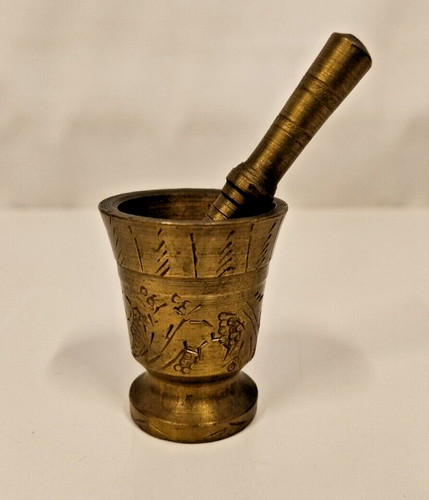 Vintage miniature brass - miniature,