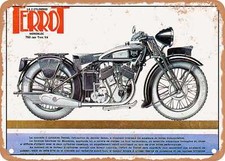 METAL SIGN - 1934 The Terrot
