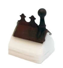 TD16 5 x  Ball Finial 4 ridge