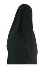3 three layer Niqab face veil