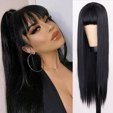 Off black Synthetic Hair Heat