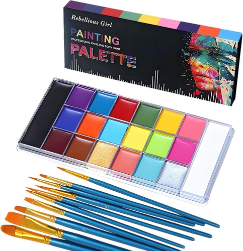 Colors face body painting - colors,