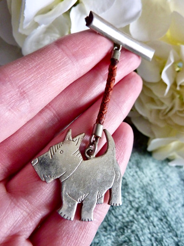 Vintage art deco scottie - vintage,