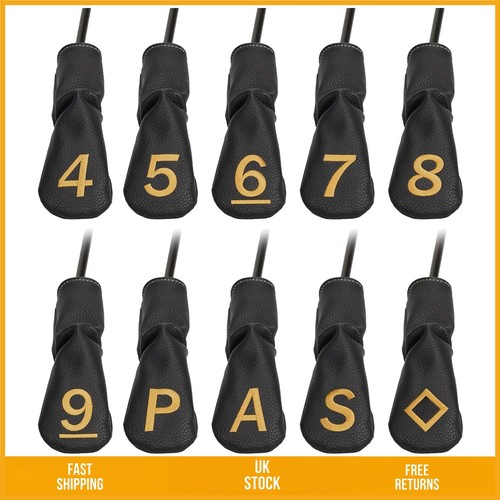 Leather hybrid golf iron - leather,