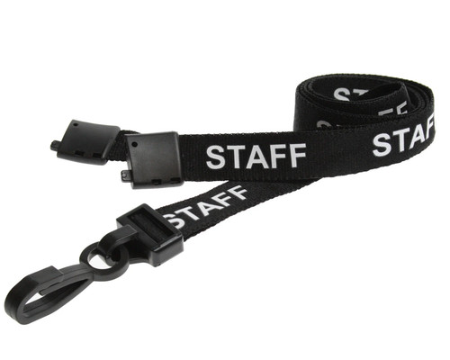 Black staff 15mm wide - black,