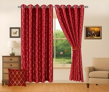 CURTAINS METALLIC SILVER FOIL