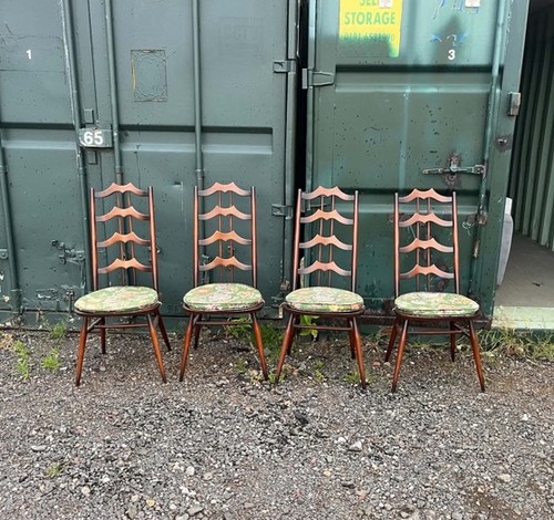Rare set ercol - set, 4