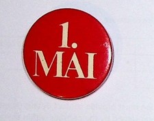 Vintage 1.Mai Badge Button Pin